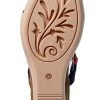 ZURI Womens Platform Sandals Synthetic Slip On Comfort-5
