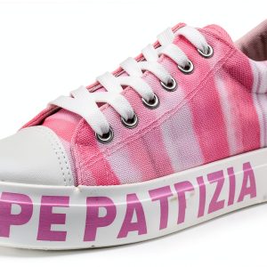 PATRIZIA PEPE Womens Pink Breathable Textile Shoes-0