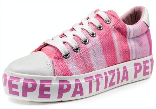 PATRIZIA PEPE Womens Pink Breathable Textile Shoes-0