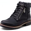 Patrizia Womens Hiking Booties Faux Leather Winter Boots-0