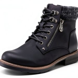 Patrizia Womens Hiking Booties Faux Leather Winter Boots-0