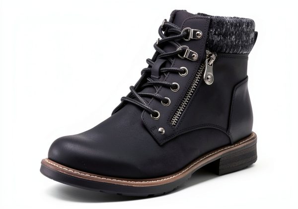 Patrizia Womens Hiking Booties Faux Leather Winter Boots-0