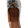 Patrizia Womens Sandals Flower Design Adjustable Buckle-3