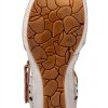 Patrizia Womens Wedge Sandals Laser Cut Vegan Comfort-6