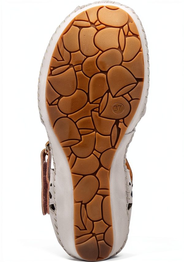 Patrizia Womens Wedge Sandals Laser Cut Vegan Comfort-6