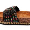 Patrizia Womens Slide Wedges Beaded Cork Wedge Sandals-3