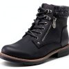 Patrizia Womens Hiking Booties Faux Leather Winter Boots-2