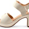Patrizia Womens Platform Sandals Slip On Comfortable Heel-3