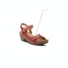 Patrizia Womens Wedge Sandals Vegan Leather Cut Out Design-5