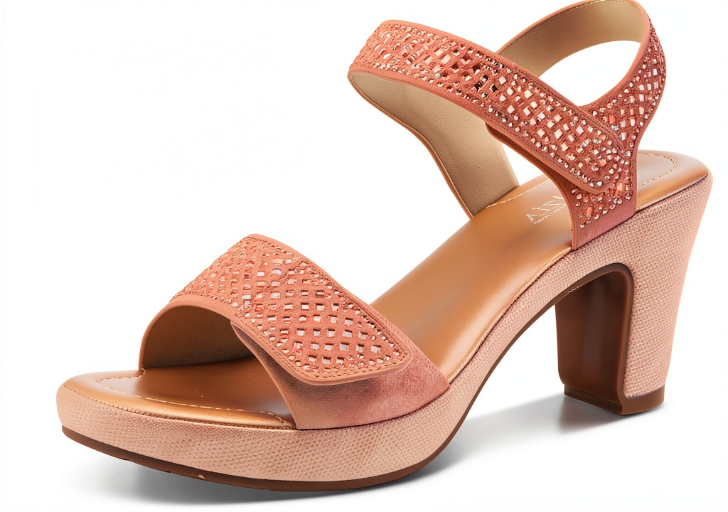 Patrizia platform heels with crystal straps in multiple colors