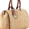 ALVIERO MARTINI Womens Geo Handbag Zip Closure Leather PVC-2