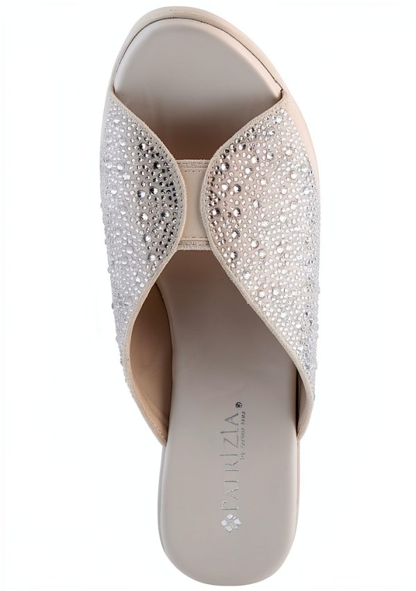 LAVINA Womens Heeled Sandals Crystal Platform Comfort-3