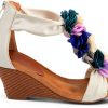 Begonia Womens Platform Sandals Synthetic Upper Zipper-4