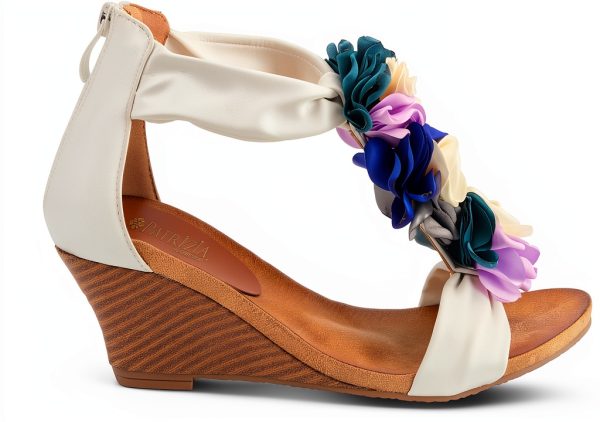 Begonia Womens Platform Sandals Synthetic Upper Zipper-4