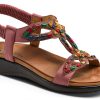 Patrizia Womens Platform Sandals Beaded Stretchy Strap-2