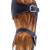 Patrizia Womens Wedge Sandals Vegan Leather Cut Out Design-4
