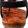 Patrizia Womens T Strap Rhinestone Sandals Comfortable-6