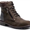 Patrizia Womens Hiking Booties Faux Leather Winter Boots-3