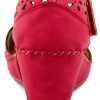 Patrizia Womens Wedge Sandals Vegan Laser Cut Design-4