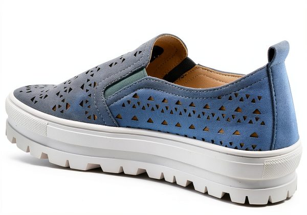 Patrizia Womens Loafers Microsuede Slip On Comfortable Shoes-7