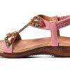 Patrizia Womens Platform Sandals Beaded Stretchy Strap-3