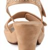 Patrizia Womens Platform Heels Crystal Strap Adjustable-7
