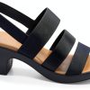 Patrizia Womens Heeled Sandals Metallic Strap Platform Heel-5