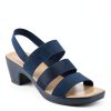 Patrizia Womens Heeled Sandals Metallic Strap Platform Heel-1