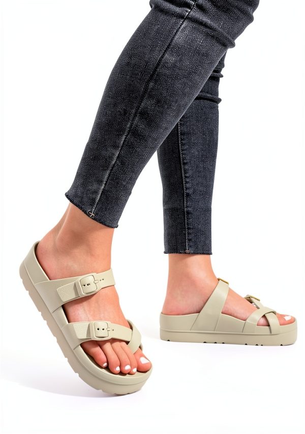 Pavo Womens Slide Sandals Platform EVA Arch Support-7