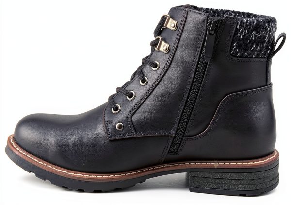 Patrizia Womens Hiking Booties Faux Leather Winter Boots-4