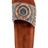 Patrizia Womens Slide Wedges Beaded Cork Sole Sandals-4