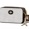 Bee Crossbody Bag Women Pu Leather Small Camera Purse-0