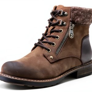 Patrizia Womens Hiking Booties Faux Leather Winter Boots-0